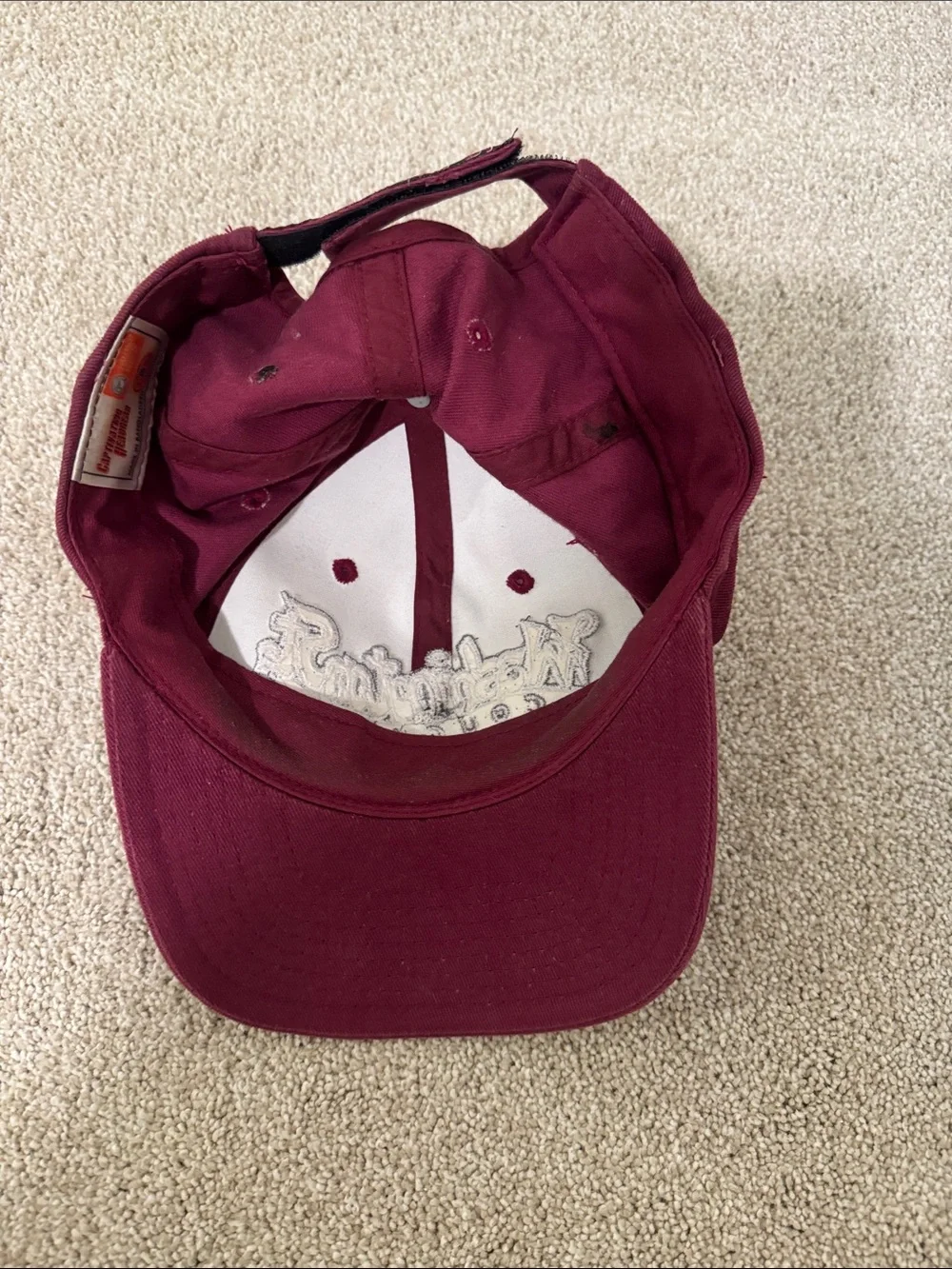 Washington St. Cougars Maroon Baseball Cap